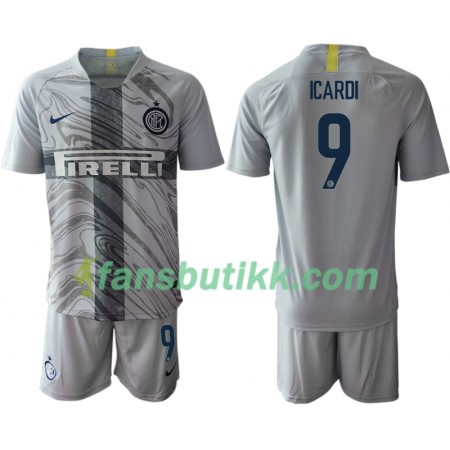 Fotballdrakt Inter Milan ICARDI 9 Barn Tredjetrøye 2018-2019 Kortermet